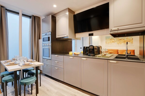 Elegant appartement in Le Marais, vlakbij Place des Vosges - thumbnail 2