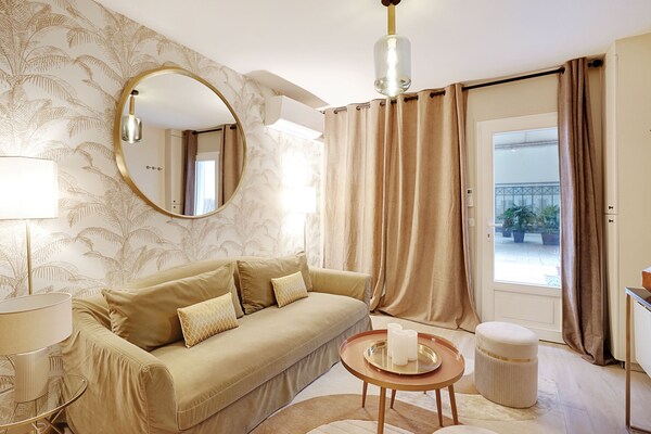 Licht appartement voor 4 in groen Batignolles, vlakbij parc Martin Luther King - thumbnail 3
