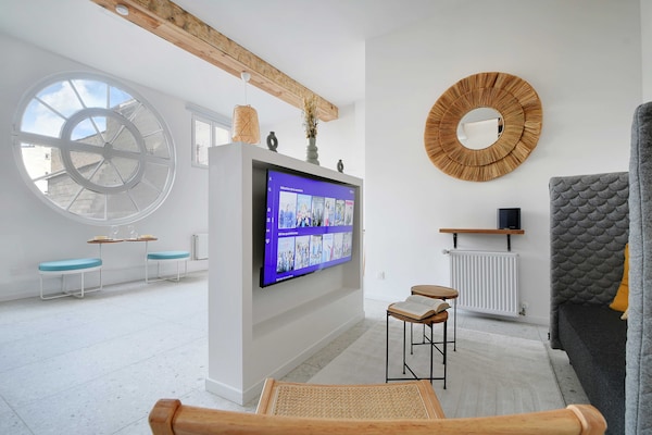 Stijlvol Appartement met 2 Slaapkamers nabij Metro 14 in Saint-Ouen-sur-Seine - thumbnail 5