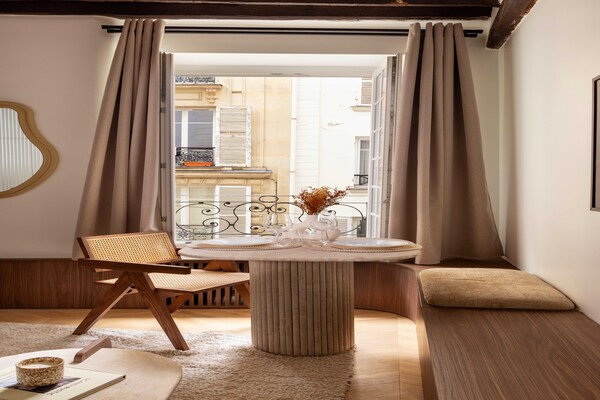 Verfijnde studio in de Marais, op loopafstand van Place des Vosges - thumbnail 2