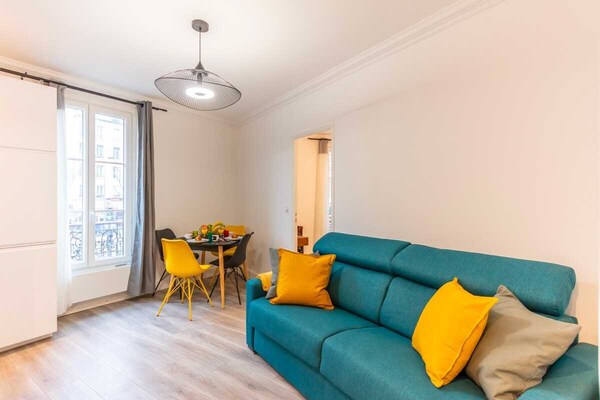 Knus appartement voor 2 in de sfeervolle wijk Père-Lachaise, Parijs - thumbnail 4