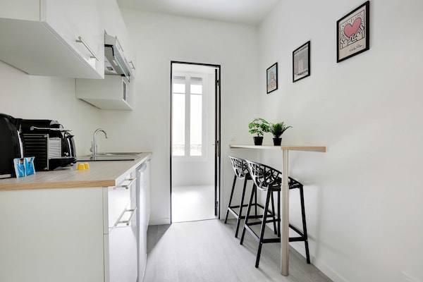 Compact en knus appartement in Vincennes, vlakbij Parijs - thumbnail 3