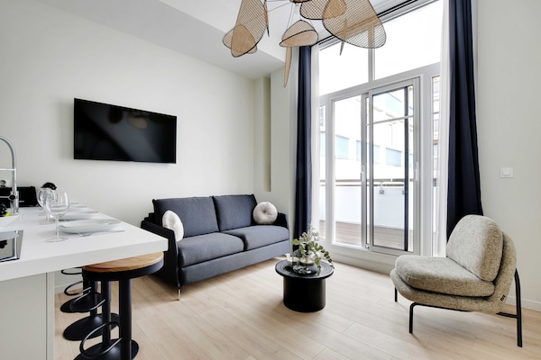 Knus appartement met patio in levendig Beaugrenelle, vlak bij de Eiffeltoren - thumbnail 6