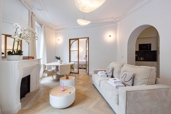 Gerenoveerd 2-slaapkamerappartement bij Bois de Boulogne, Parijs 16e - thumbnail 1