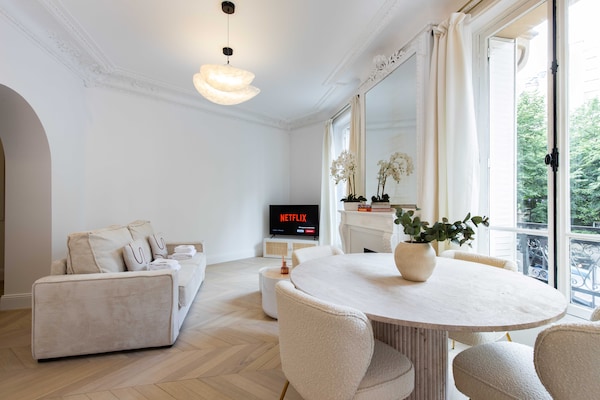 Gerenoveerd 2-slaapkamerappartement bij Bois de Boulogne, Parijs 16e - thumbnail 2