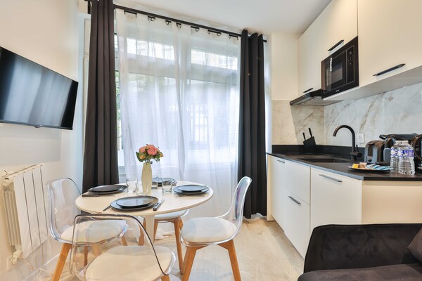 Knus appartement in hartje 5e arrondissement Parijs, 250m van metro - thumbnail 3