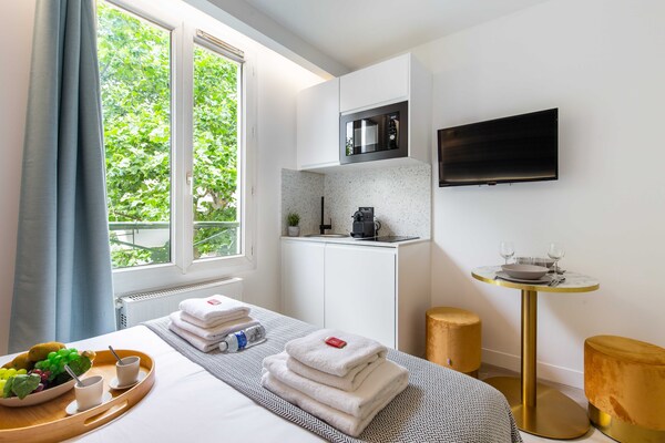 Compact design appartement bij Parc André Citroën voor 2 personen - thumbnail 4