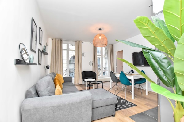 Stijlvol appartement 9e arrondissement – 4 personen, vlakbij metro - thumbnail 2