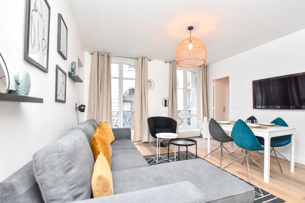 Stijlvol appartement 9e arrondissement – 4 personen, vlakbij metro - thumbnail 3