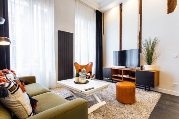 Stijlvol appartement in trendy Sentier, vlakbij Palais Royal – 4 personen - thumbnail 5
