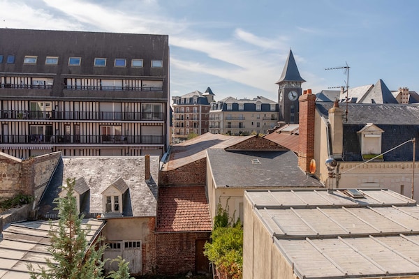 Gerenoveerd studio-appartement nabij strand en renbaan in Deauville - thumbnail 6
