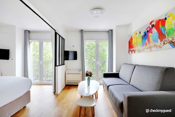 Charmant Montmartre appartement vlakbij Sacré-Cœur en Moulin Rouge - thumbnail 2