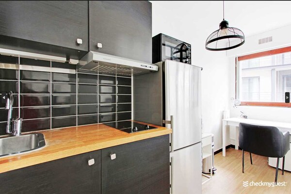 Chique studio van 30 m² vlakbij het Trocadéro en de Eiffeltoren - thumbnail 4