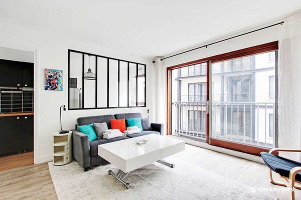 Chique studio van 30 m² vlakbij het Trocadéro en de Eiffeltoren - thumbnail 5