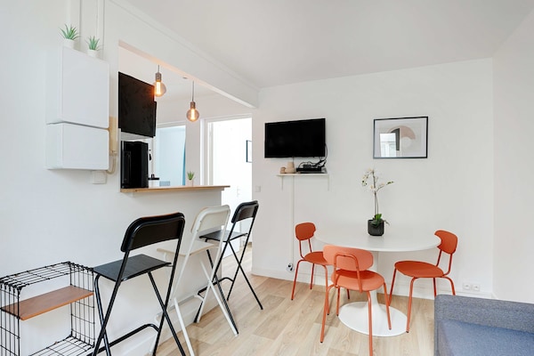 Sfeervol appartement in 17e arrondissement Parijs, dicht bij Sacré-Coeur - thumbnail 2