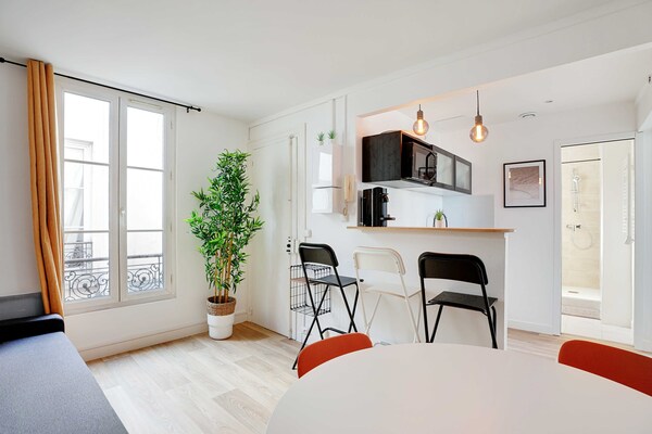 Sfeervol appartement in 17e arrondissement Parijs, dicht bij Sacré-Coeur - thumbnail 5