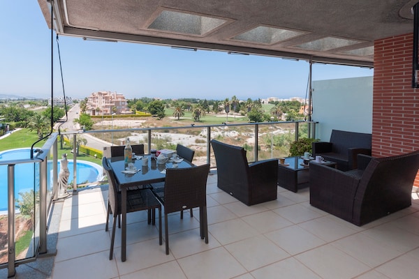Modern appartement Poema in Oliva Nova met dakterras - thumbnail 5