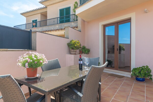 Authentieke Mallorcaanse villa met privézwembad aan de golfbaan in Campanet - thumbnail 4