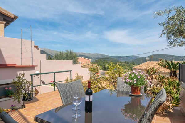 Authentieke Mallorcaanse villa met privézwembad aan de golfbaan in Campanet - thumbnail 5