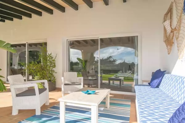 Villa Binimigi: Stijlvolle villa aan de golfbaan met zwembad bij Binibeca - thumbnail 5