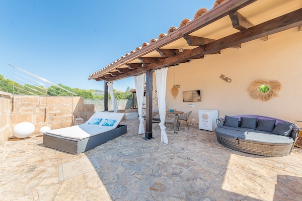Finca Son Colom: authentieke villa met privézwembad en golf nabij Llucmajor - thumbnail 4