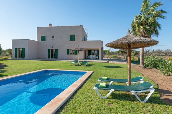Vrijstaande villa met privézwembad aan de golfbaan bij Porto Cristo - thumbnail 1