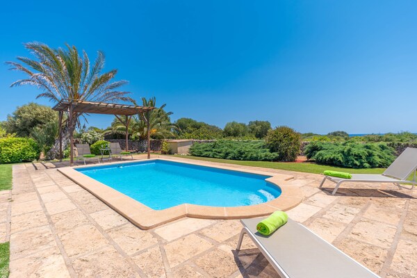 Villa met privézwembad in Porto Cristo, 100m van strand Cala Petita - thumbnail 3