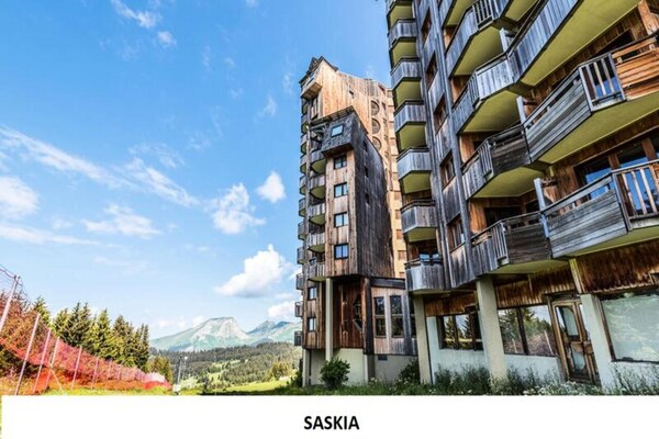 Knus appartement voor 6 in Avoriaz, direct aan de piste - thumbnail 5
