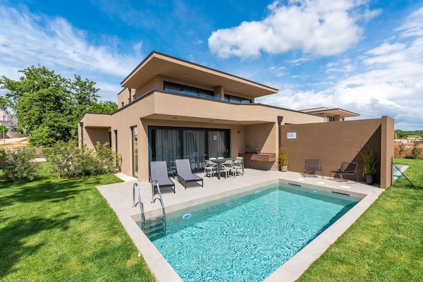 Quercus Village App 1: stijlvol appartement met privézwembad in Brtonigla - thumbnail 4