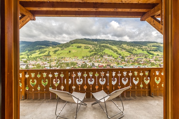 Gerenoveerd appartement in het centrum van Megève voor 5 personen - thumbnail 2