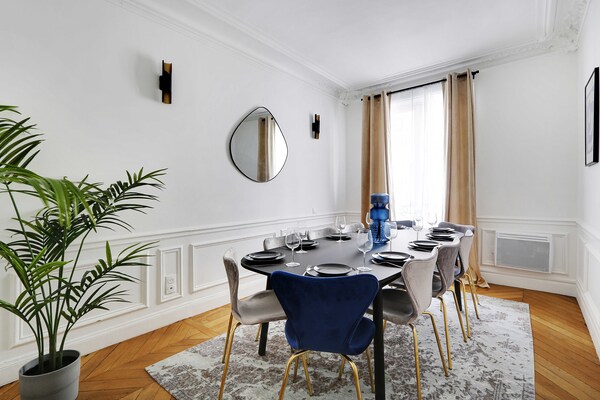 Luxe 8-persoons appartement bij Porte Maillot, 4 slaapkamers - thumbnail 5