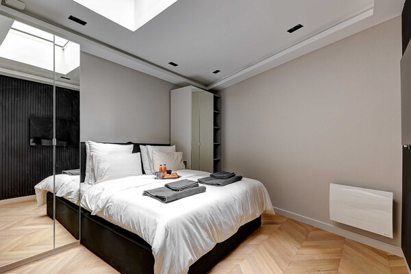 Licht modern appartement 126m² in hartje Le Marais, Parijs - thumbnail 4