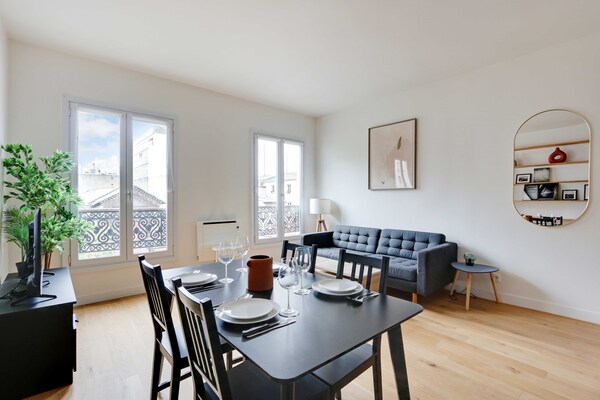 Knus 2-kamerappartement nabij Canal Saint-Martin, Parijs - thumbnail 4