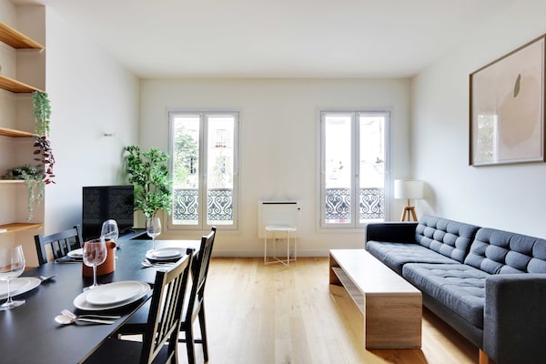 Knus 2-kamerappartement nabij Canal Saint-Martin, Parijs - thumbnail 5