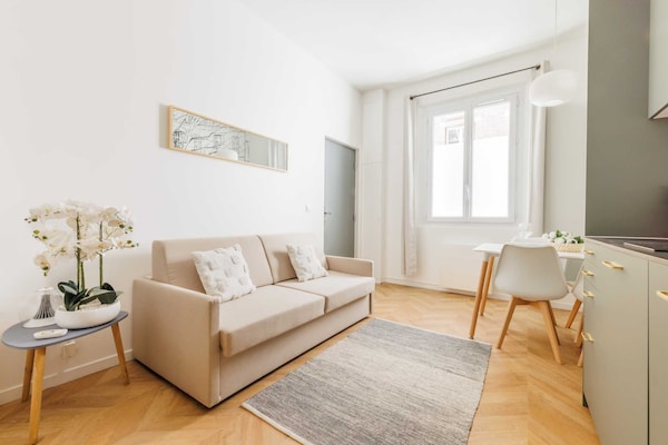 Knus appartement in Les Epinettes, Parijs – 23 m² voor 2 personen - thumbnail 2