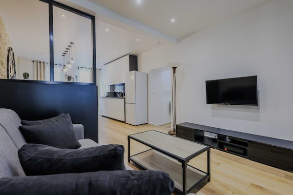Licht appartement in hartje Parijs Bonne-Nouvelle, vlakbij Porte Saint-Denis - thumbnail 2