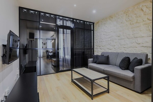Licht appartement in hartje Parijs Bonne-Nouvelle, vlakbij Porte Saint-Denis - thumbnail 6