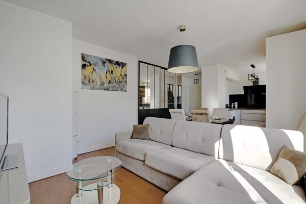Licht appartement van 52 m² in Levallois-Perret, vlakbij de Seine - thumbnail 5