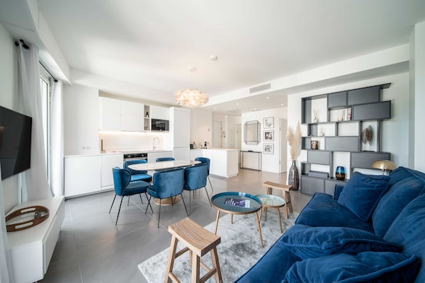 Licht appartement voor 4 personen in het centrum van Cannes - thumbnail 3