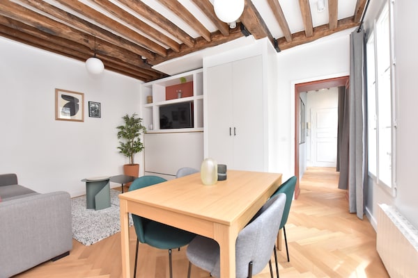 Elegant appartement in hartje Le Marais, vlak bij Place de la République - thumbnail 2