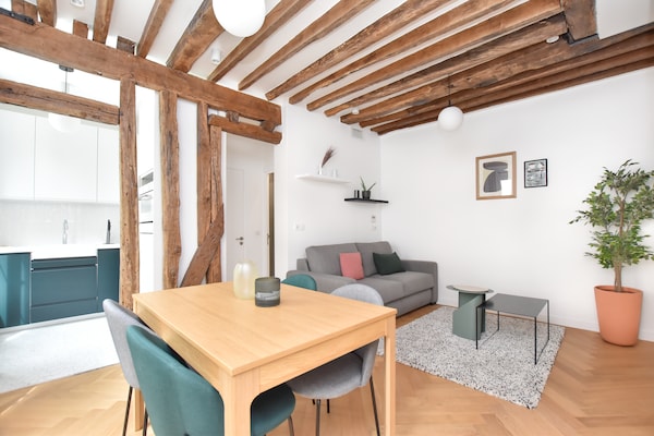 Elegant appartement in hartje Le Marais, vlak bij Place de la République - thumbnail 4
