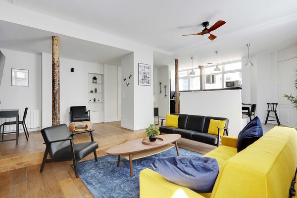 Luxe Loft 70m² in Bruisend Oberkampf, vlakbij Père Lachaise - thumbnail 6