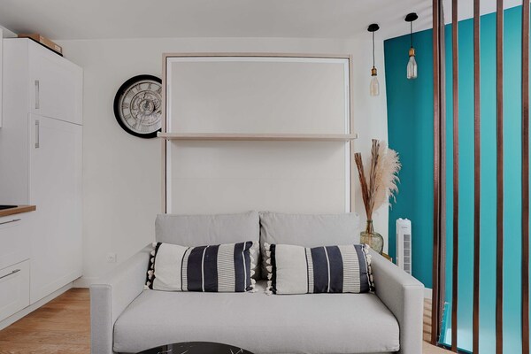 Compact en knus appartement in hartje 11e arrondissement, vlakbij République - thumbnail 5