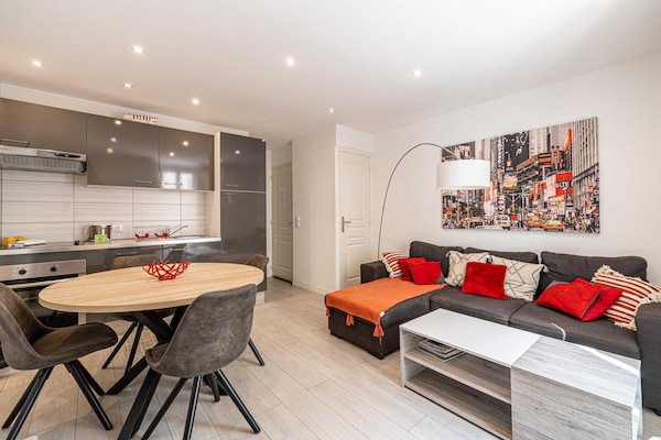Knus appartement op 1 minuut van La Croisette in Cannes - thumbnail 1
