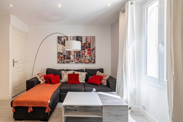 Knus appartement op 1 minuut van La Croisette in Cannes - thumbnail 2
