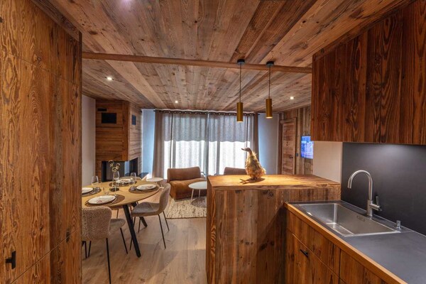 Appartement Megève, vlakbij de skilift en het centrum - thumbnail 3