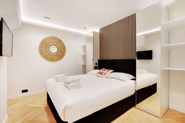 Chic appartement in Le Marais – 2 slaapkamers, vlakbij Place des Vosges - thumbnail 3