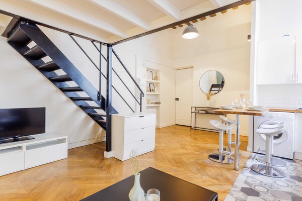 Knus appartement in Parijs' levendige 2e arrondissement - thumbnail 6