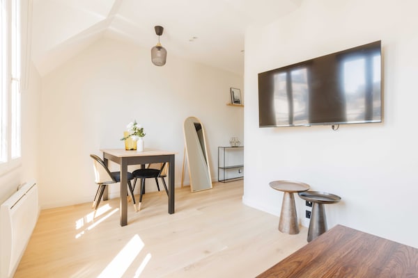 Licht duplexappartement 70m² in hartje Sentier, Parijs - thumbnail 2