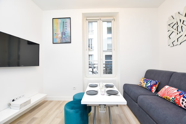 Knus studio-appartement in het 14e arrondissement, vlakbij Parc Montsouris - thumbnail 2